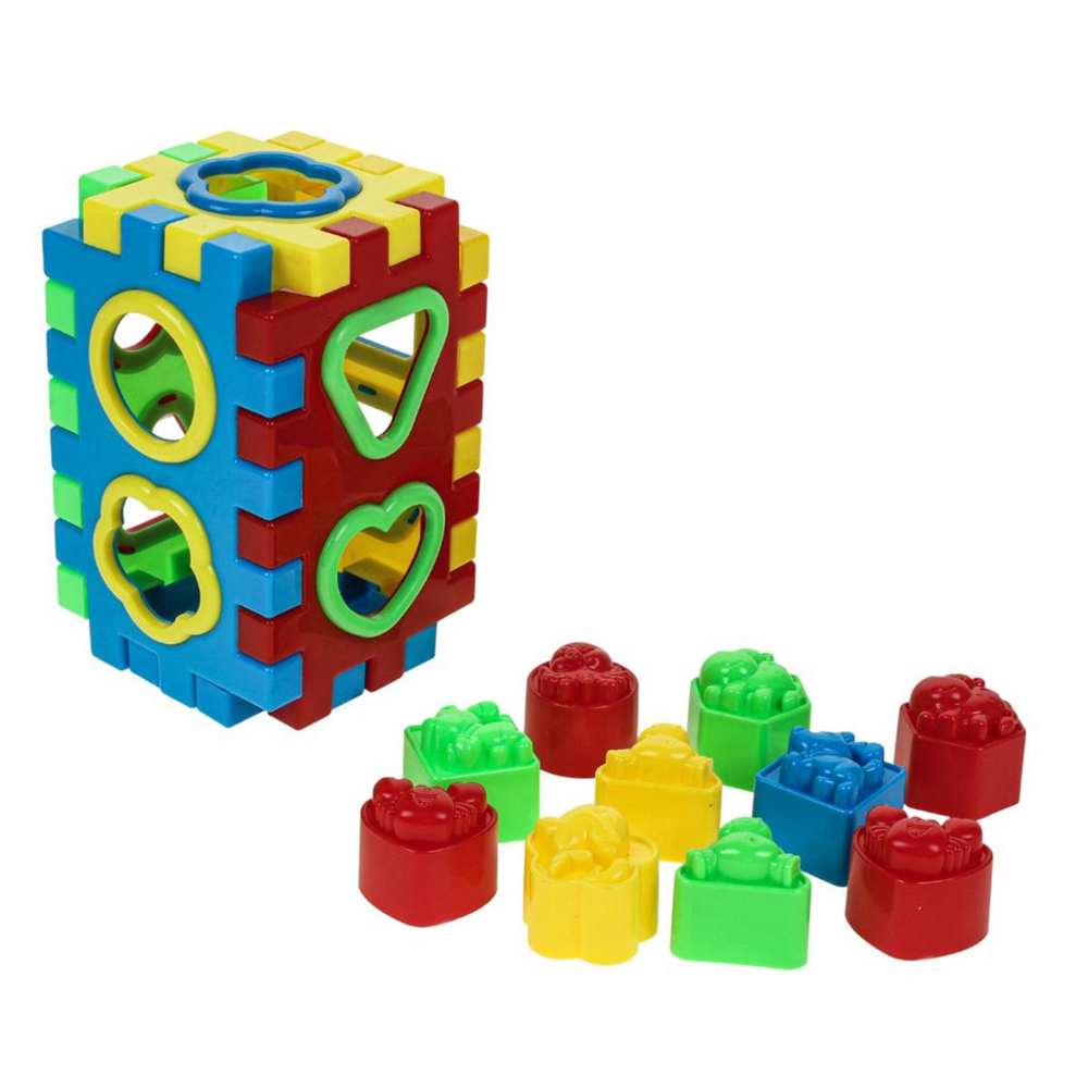 Набор геометрических фигур новый 6 (17*10*10 см) сетка