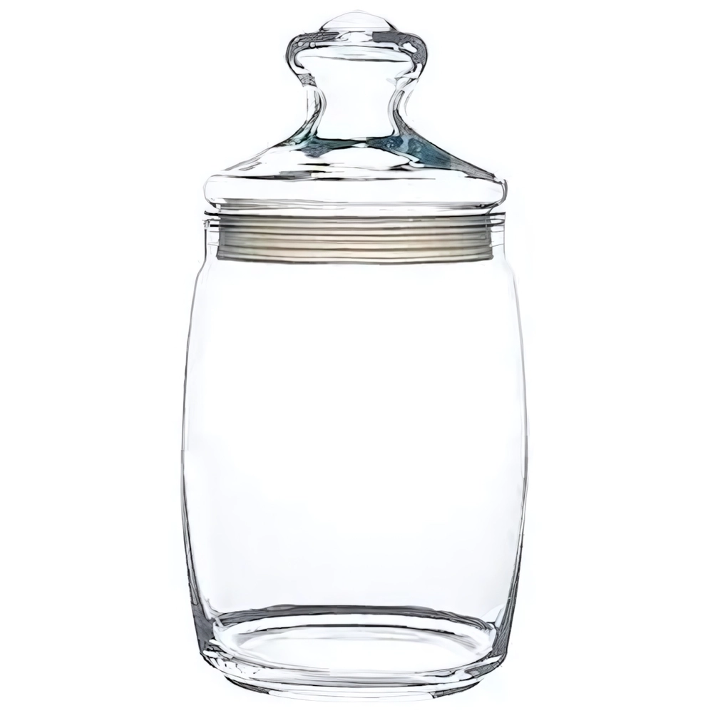 Банка для продуктов стеклянная 920мл «Чешни» 97560B