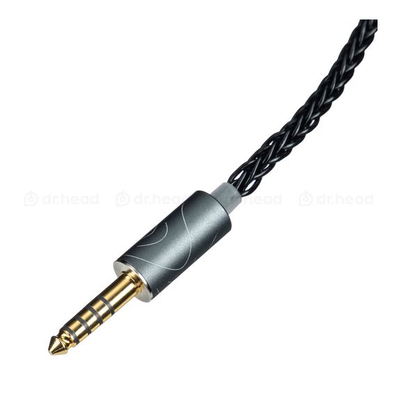 HeadMade IEM 2-pin to Multi-Plug 3 in 1 Black 1.2m