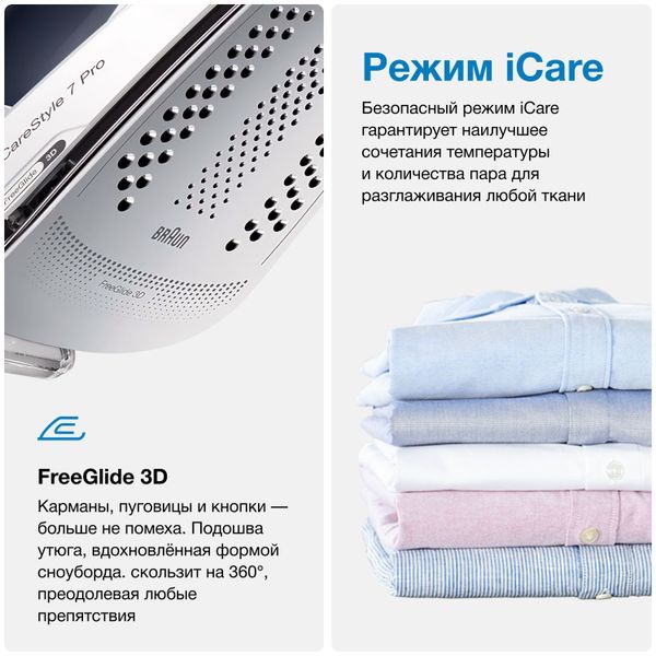 Парогенератор Braun CareStyle 7 Pro IS7282BL