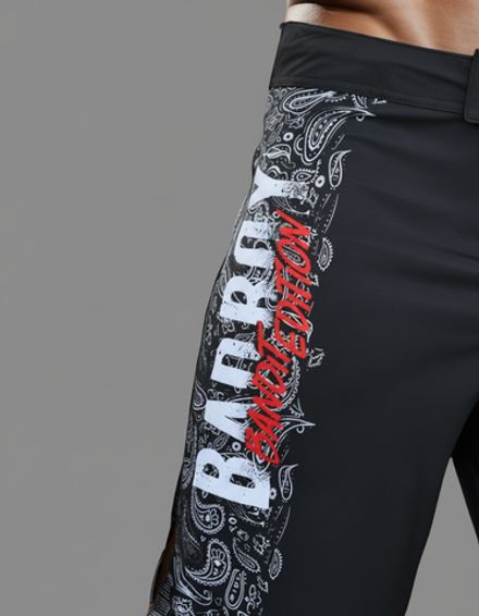 Шорты для MMA Bad Boy Bandit черный/красный