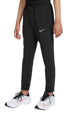 Детские теннисные брюки Nike Dri-Fit Boys Woven - black