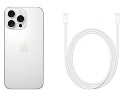 Смартфон Apple iPhone 16 Pro Max 256Gb White Titanium (eSIM) (Без RuStore)