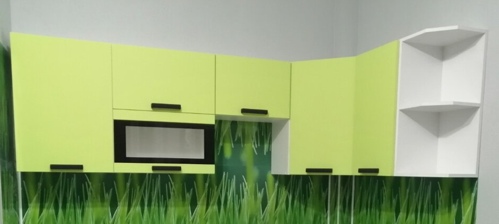 Пенал П14 Фиджи лайм (под духовой шкаф)