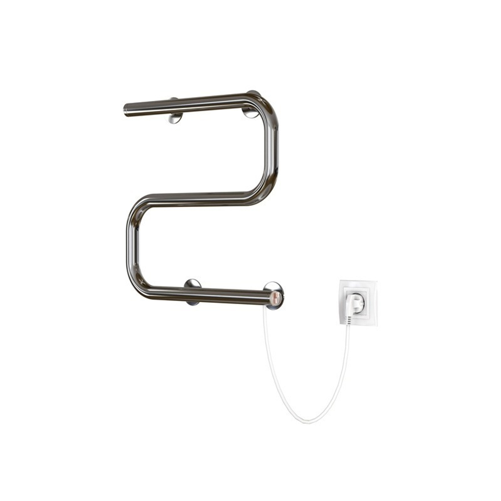 Полотенцесушитель MIXLINE SIMPLE S 40x40 (кнопочный выкл, 100 Вт)