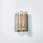 712622 Бра AGAVE 2х40W E14 ШАМПАНЬ/ПРОЗРАЧНЫЙ