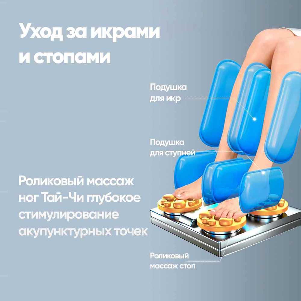 Массажное кресло RelaxMaster Zen Tech, SL, 4D