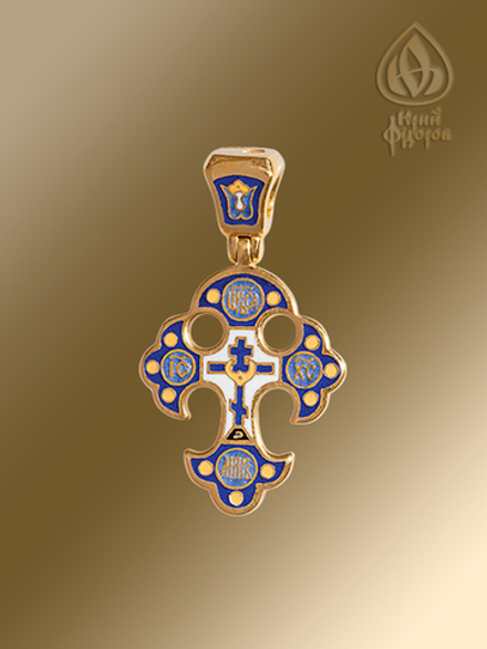 Крест «ГОЛГОФСКИЙ КРЕСТ С ЦАТОЙ. КРИПТОГРАММА ДДДД» (ярославский)