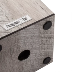 Подставка для кухонных ножей универсальная 11x11x24см ComposeEat дуб светлый