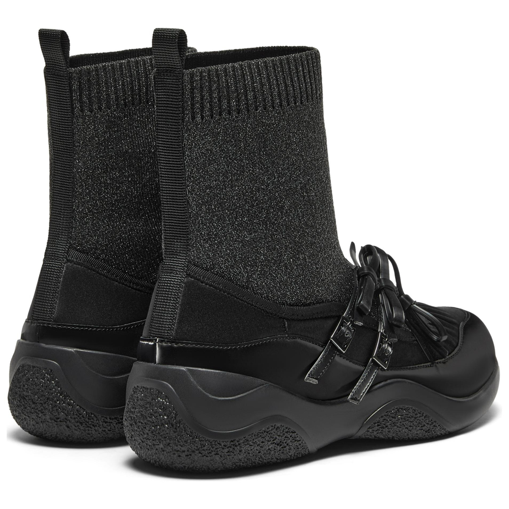 Joypeace Cow Leather Ankle Boots 4.5cm Women"s