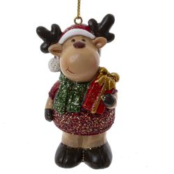 GAEM Фигурка декоративная подвесная "Олень", L4,5 W3 H8 см, 4в.