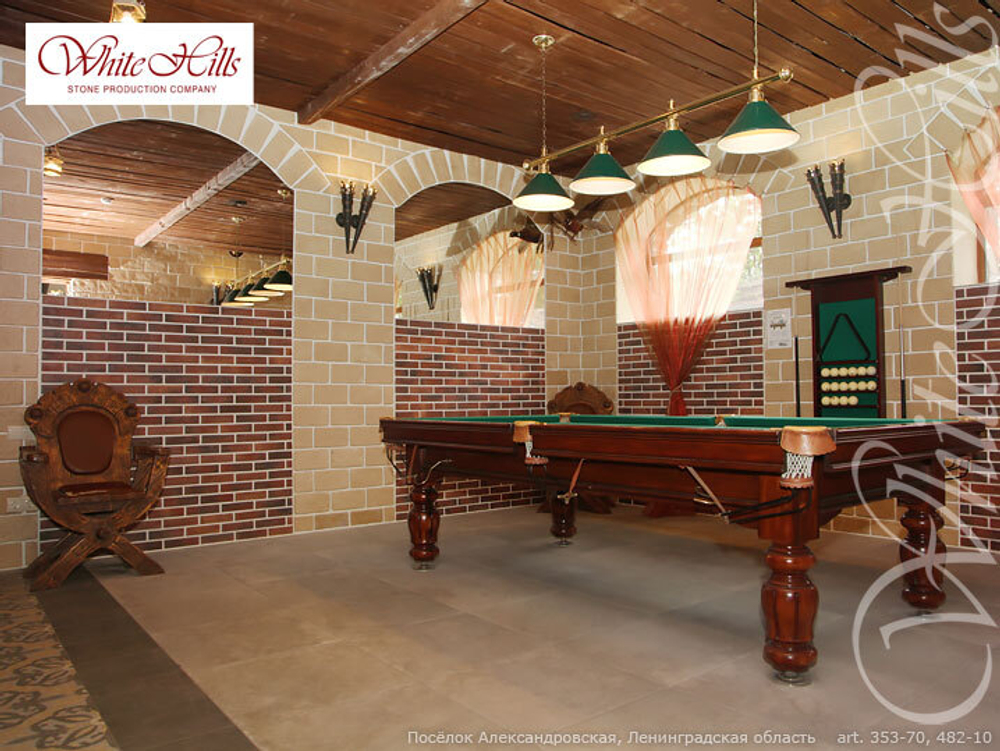 Искусственный камень White Hills, коллекция Шербон