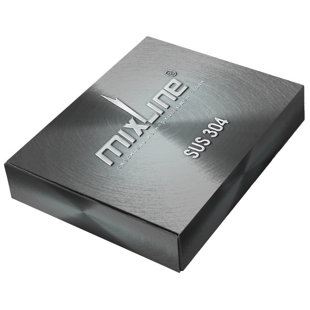 Смеситель для кухни 35k MIXLINE MLSS-0303G трубчатый излив, ЗОЛОТО