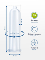 Презервативы MY.SIZE №10 размер 49 - 10 шт.