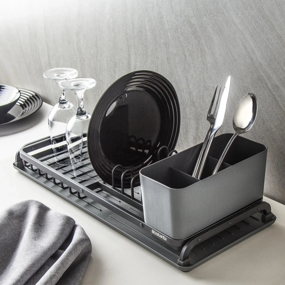 Brabantia Сушилка для посудомоечной машины темно-серая