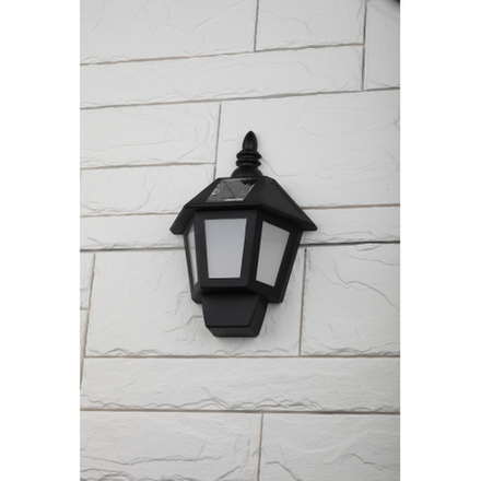 ERAFS08-36 ЭРА Фасадный светильник Фонарь,2 режима(огонь,холодный свет),на солн. бат.,40LED,7lm (12/