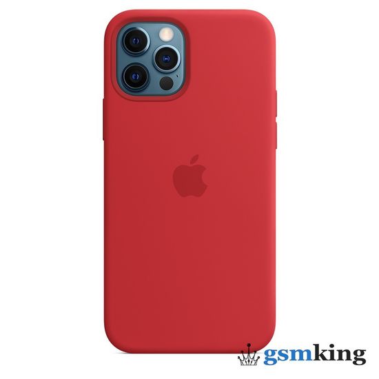 Apple Silicone Case with MagSafe iPhone 12 | 12 Pro Product Red (Красный) MHL63ZM/A