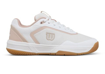 Женские Кроссовки теннисные Wilson Court Glide - white/cameo rose/gum