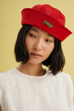 Панама Zoe, красная