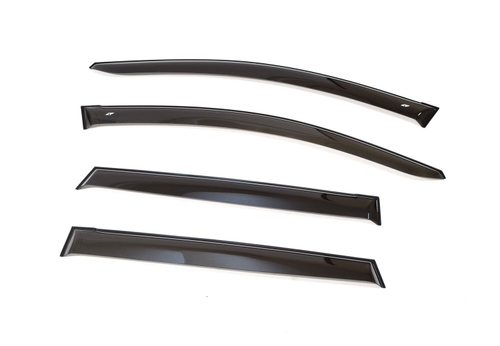 Дефлекторы боковых окон Cobra Tuning на Ford Fiesta 5 5 дв. 2002-2008 арт.F30302