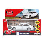 Модель ин. мет. "Volkswagen Passat" 12см. белый, коробка PASSAT-12-WH (72) (Технопарк)