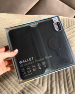 Картхолдер Wallet Power bank 10000mAh / Кошелек-аккумулятор ZS-PB-037