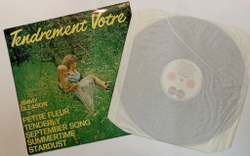 Винтажная виниловая пластинка LP Jimmy Gleason Tendrement Votre (France 1975)