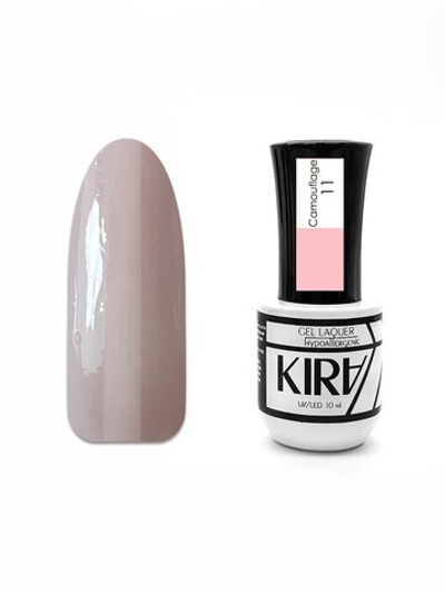 КИРА гель-лак CAMOUFLAGE  011 10 мл.