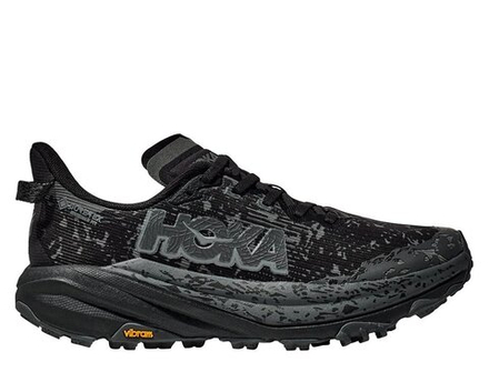 Кроссовки для бега женские Hoka Speedgoat 6 Gore-Tex Черно-Серые
