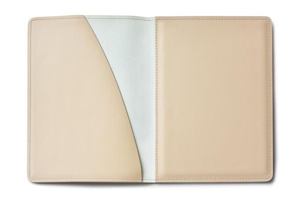 Папка "НА ПОДПИСЬ" из кожи цвет СЛОНОВАЯ КОСТЬ