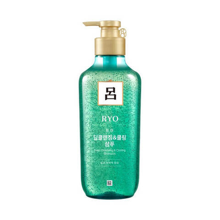 Шампунь для волос для глубокого очищения кожи головы RYO  Deep Cleansing & Cooling Shampoo 550мл