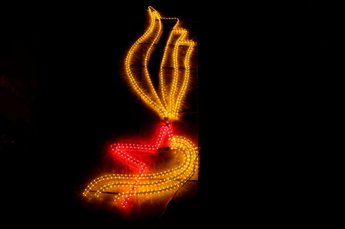 FLESI-LED-KN-FLAME-200x80-220V-Y/R (Пламя)