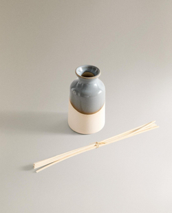 Zara Home ACQUA SALATA REED DIFFUSERS — ароматический диффузор с тростниковыми палочками, Аква Салата, 300 мл + запасной флакон