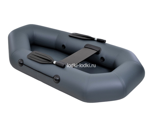 Аква-оптима 190 ГРАФИТ с гребками (Самая маленькая и легкая лодка ПВХ)