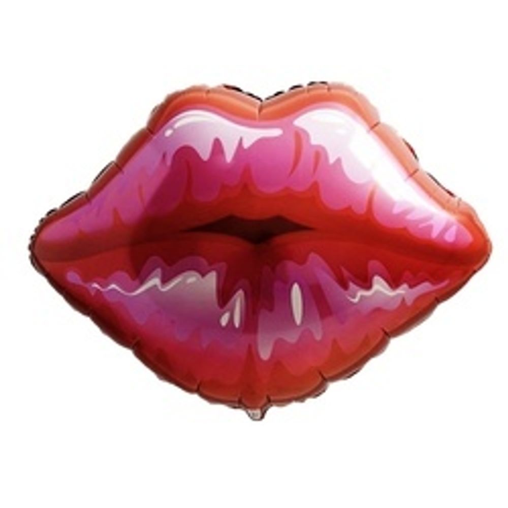 Шар (30"/76 см) Фигура, Губы