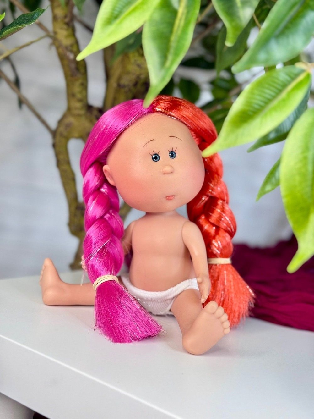 Кукла Nines виниловая 23см Little Mia без одежды (3199W1A-2)