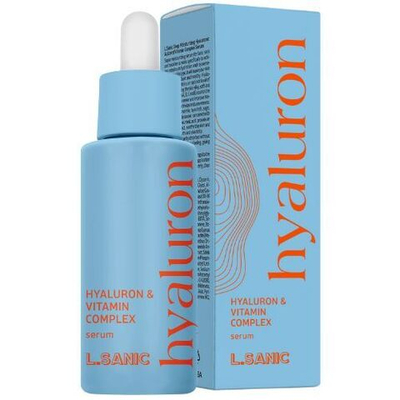 Суперувлажняющая сыворотка с гиалуроновой кислотой и витаминами, 50мл, L.Sanic