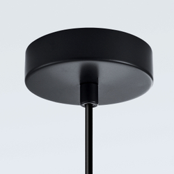 806112 Подвес NUBELLA 1х12W (led) E27 ЧЕРНЫЙ/БРОНЗА/РОЗОВЫЙ