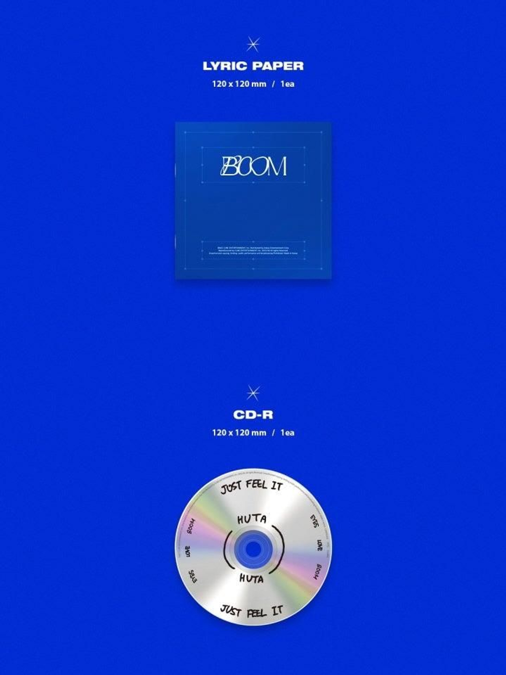 Альбом LEE MIN HYUK (HUTA) - BOOM 2nd Album