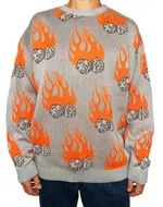 Свитер Behind the Scenes LUCKY DICE Серый