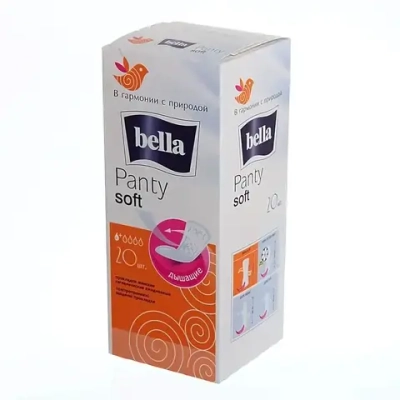 Прокладки Белла панти еж.20шт софт Белая