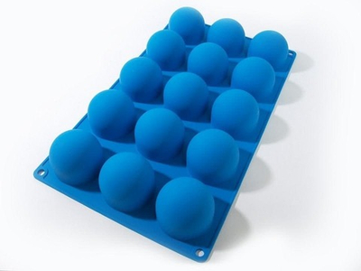 Силиконовая форма «Шарики d45мм 15 ячеек»  SA3019, Silico, Россия