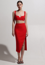 Юбка миди асимметрия