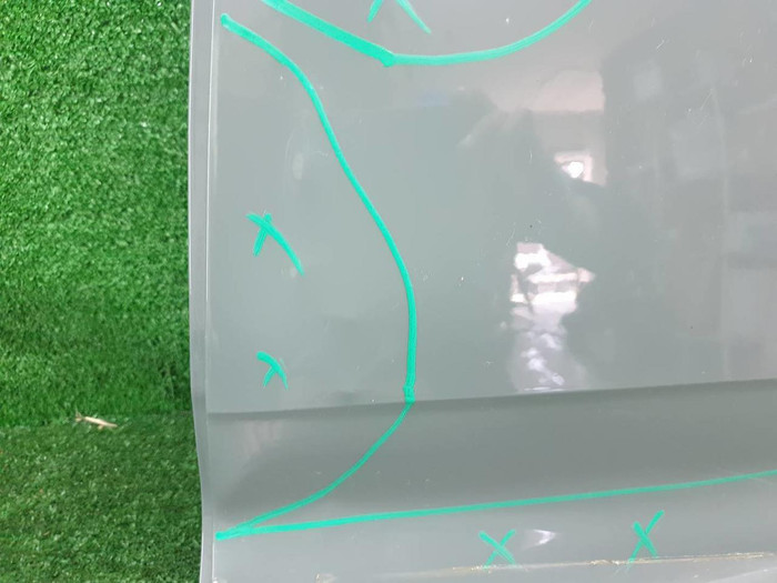 Дверь задняя левая Audi A5 2 8W (2016-н.в.) (В пленке)