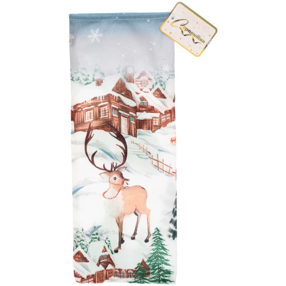 Украшение на бутылку «Волшебная зима» 13*35 см