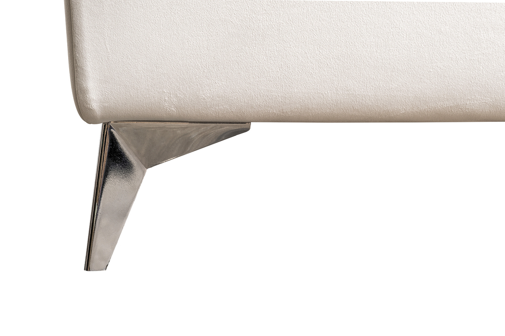 Кровать без механизма 199х222х116см Garda Decor Siena кремовый