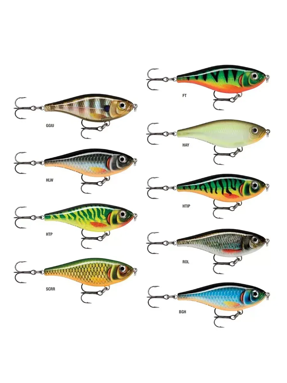 Воблер X-Rap Twitchin' Shad 08 8см 13гр медленно тонущий