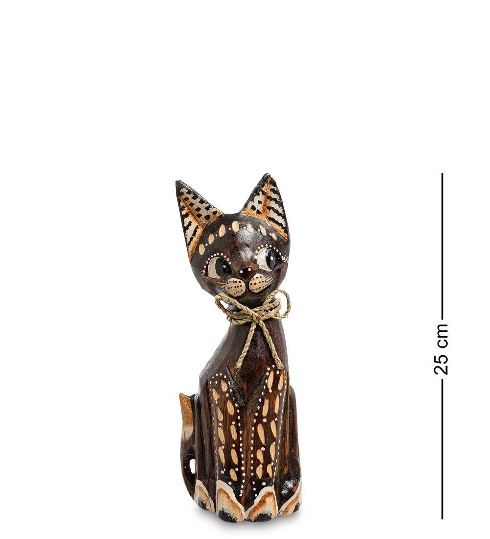 Decor and Gift 99-094 Фигурка «Кошка» н-р из трех 30,25,20 см (албезия, о.Бали)