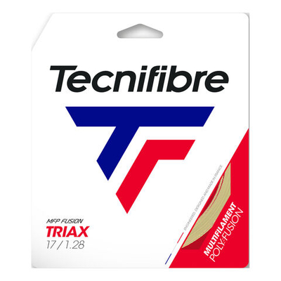 Струны теннисные Tecnifibre Triax String Set 12m - Ecru