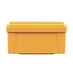 Коробка пластиковая FS с гладкими стенками и клеммниками, IP56, 100х100х50 мм, 4р, 450V, 6A, 4 мм2